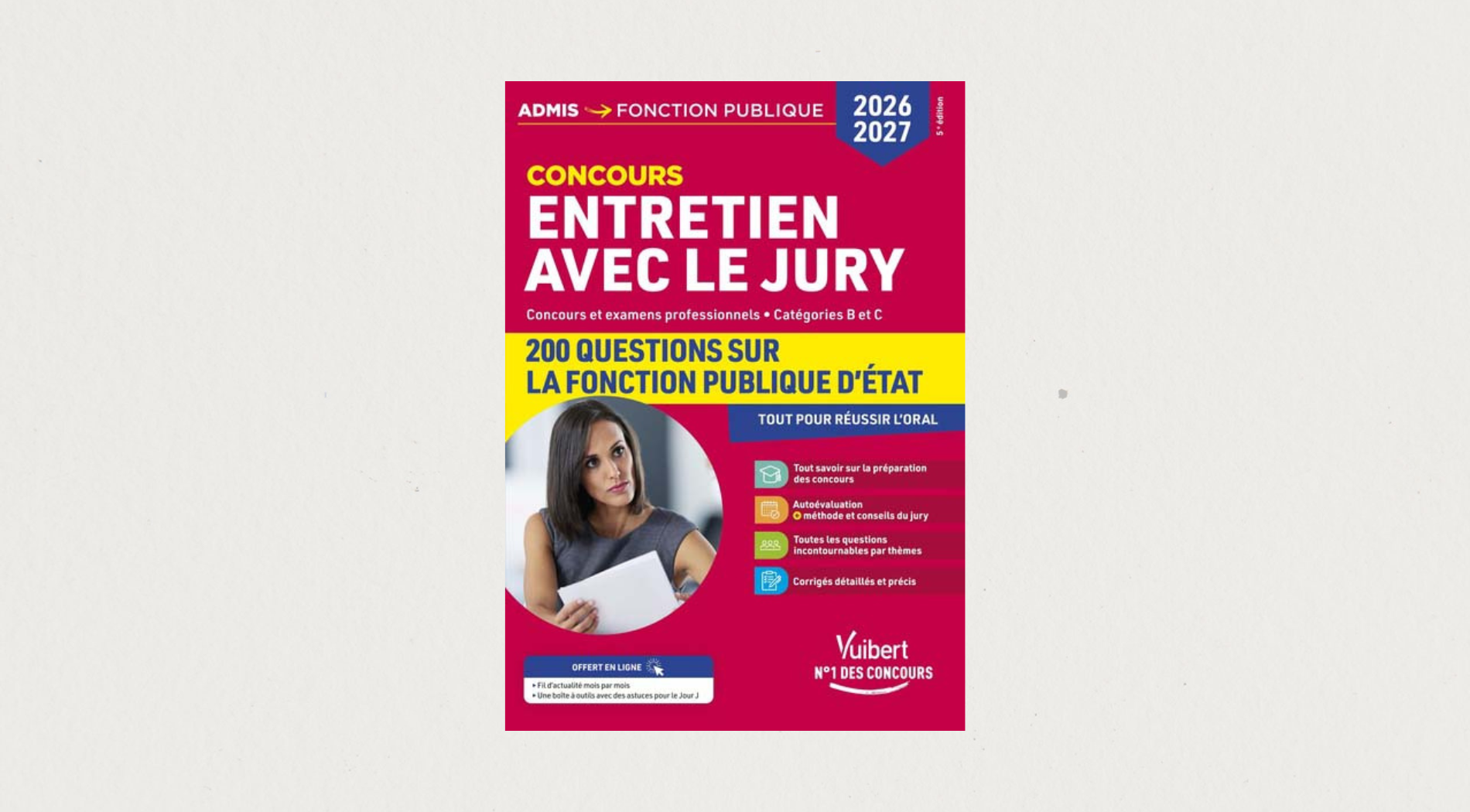 Illustration de l'article Entretien avec le jury : 200 questions sur la fonction publique 2026-2027 